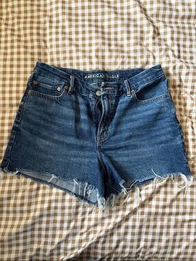 American Eagle High Rise Jean Shorts